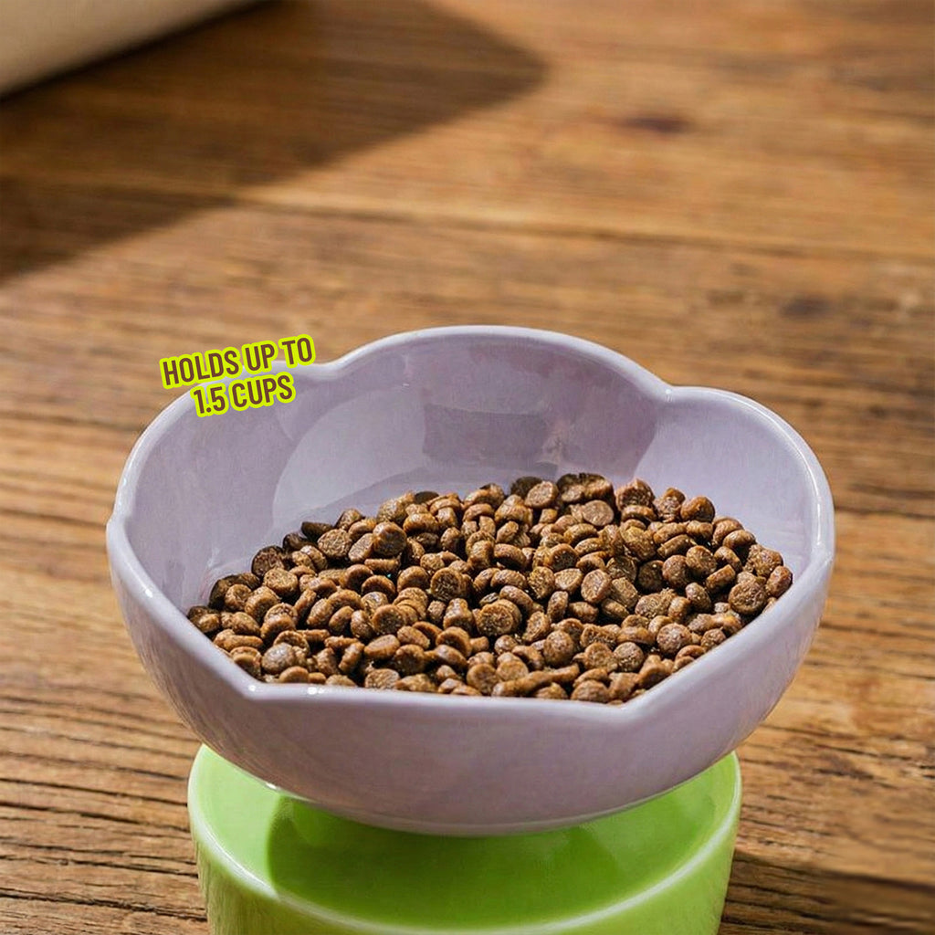 Elevated Bloom Ceramic Bowl