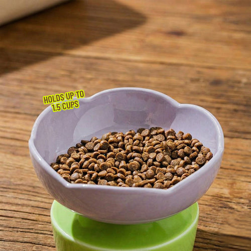 Elevated Bloom Ceramic Bowl